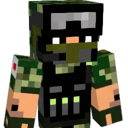 Ramune Minecraft avatar bust