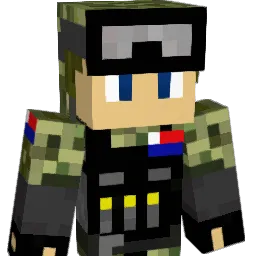 Ransidx Minecraft avatar bust