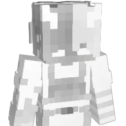 Ranybtw Minecraft avatar bust