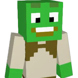 RapidzzShrek Minecraft avatar bust