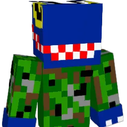 RaptorBlueXy Minecraft avatar bust