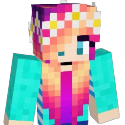RaquelXD69 Minecraft avatar bust