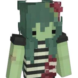 Raspberyr Minecraft avatar bust