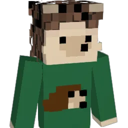 Ratekyu Minecraft avatar bust
