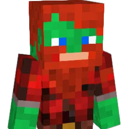 Rauskjegg Minecraft avatar bust