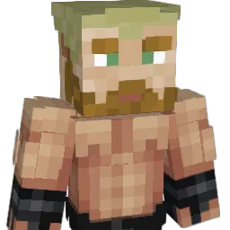 RauskuX Minecraft avatar bust