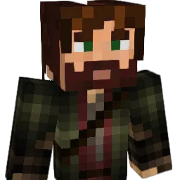 RavenApollo Minecraft avatar bust