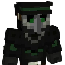 RavenHeretic Minecraft avatar bust