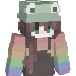 Raykaybee Minecraft avatar bust
