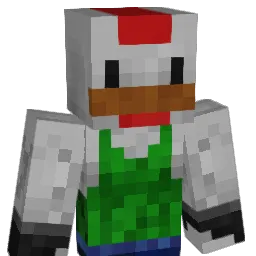 RealChickensong Minecraft avatar bust