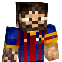 RealFootball Minecraft avatar bust