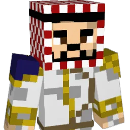 RealMethuselah Minecraft avatar bust