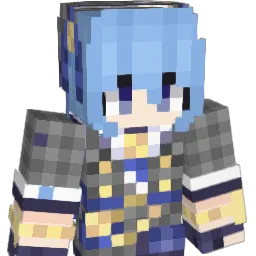 Realhh3 Minecraft avatar bust