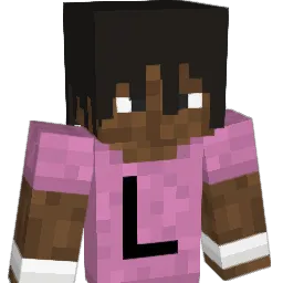 Receding Minecraft avatar bust