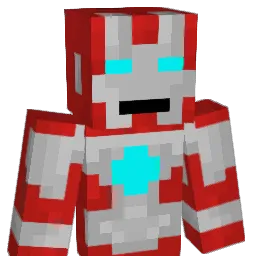 Red77340 Minecraft avatar bust