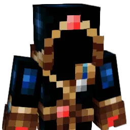 RedBleu Minecraft avatar bust