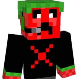 RedCreeperX Minecraft avatar bust