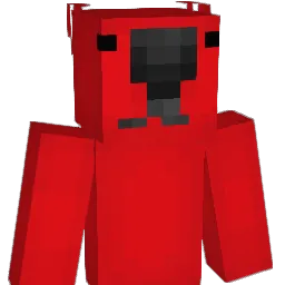 RedCrimzon Minecraft avatar bust
