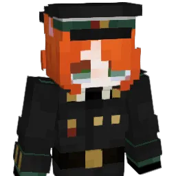 RedRedhead Minecraft avatar bust