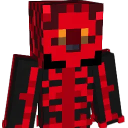 RedSkulxman Minecraft avatar bust