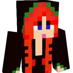 RedWitch58 Minecraft avatar bust