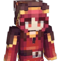 Red_Miku Minecraft avatar bust