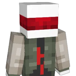 Redd1st Minecraft avatar bust