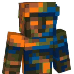 Rednbloo Minecraft avatar bust
