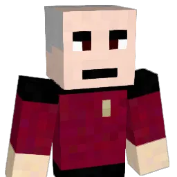 Redrient Minecraft avatar bust
