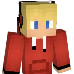 RedziTV Minecraft avatar bust