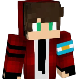 Redziete Minecraft avatar bust