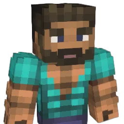 ReggaeKraba Minecraft avatar bust