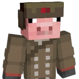 Reggened Minecraft avatar bust