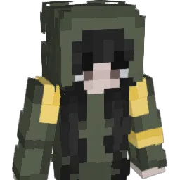 Rej1n Minecraft avatar bust