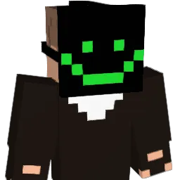 RektBlack Minecraft avatar bust