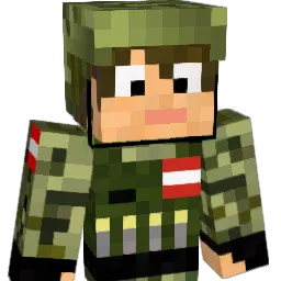 Rell551 Minecraft avatar bust