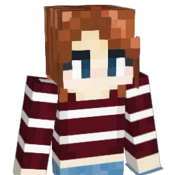 Reniebean Minecraft avatar bust