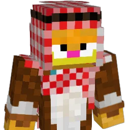 Rerera Minecraft avatar bust