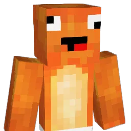 RetartDino Minecraft avatar bust