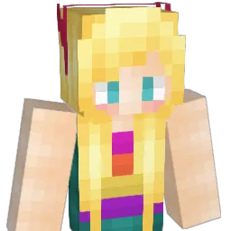 RetroGirl28 Minecraft avatar bust