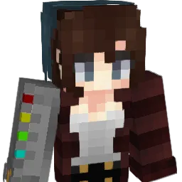 RetroWaves Minecraft avatar bust