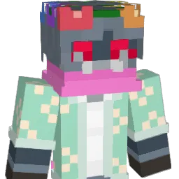 Retrolated Minecraft avatar bust