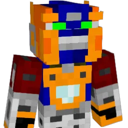 Retrothrust Minecraft avatar bust