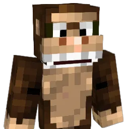 Reuzebaviaan Minecraft avatar bust