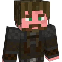 RezBear Minecraft avatar bust