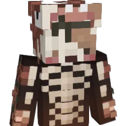 RhysChloe Minecraft avatar bust