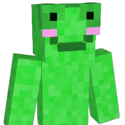 RibbitTheFroggo Minecraft avatar bust