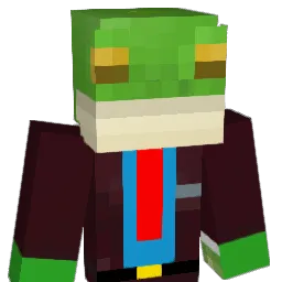 RibbittheKid Minecraft avatar bust