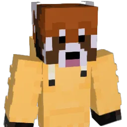 RicePandU Minecraft avatar bust