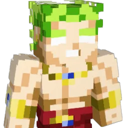 RickleFlix Minecraft avatar bust